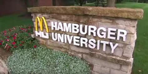hamburger university mcdonald's location